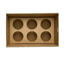 Muffin Box Insert 6 Cav