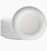Paper plates Square Set  20's