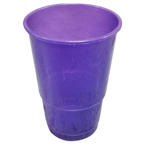 Plastic Rainbow Clear Cup 500ml Assorted