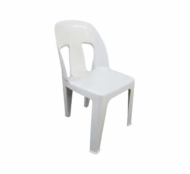 Plastic Catering Chair White
