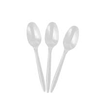 Plastic Dessert Spoons 250's CLEAR