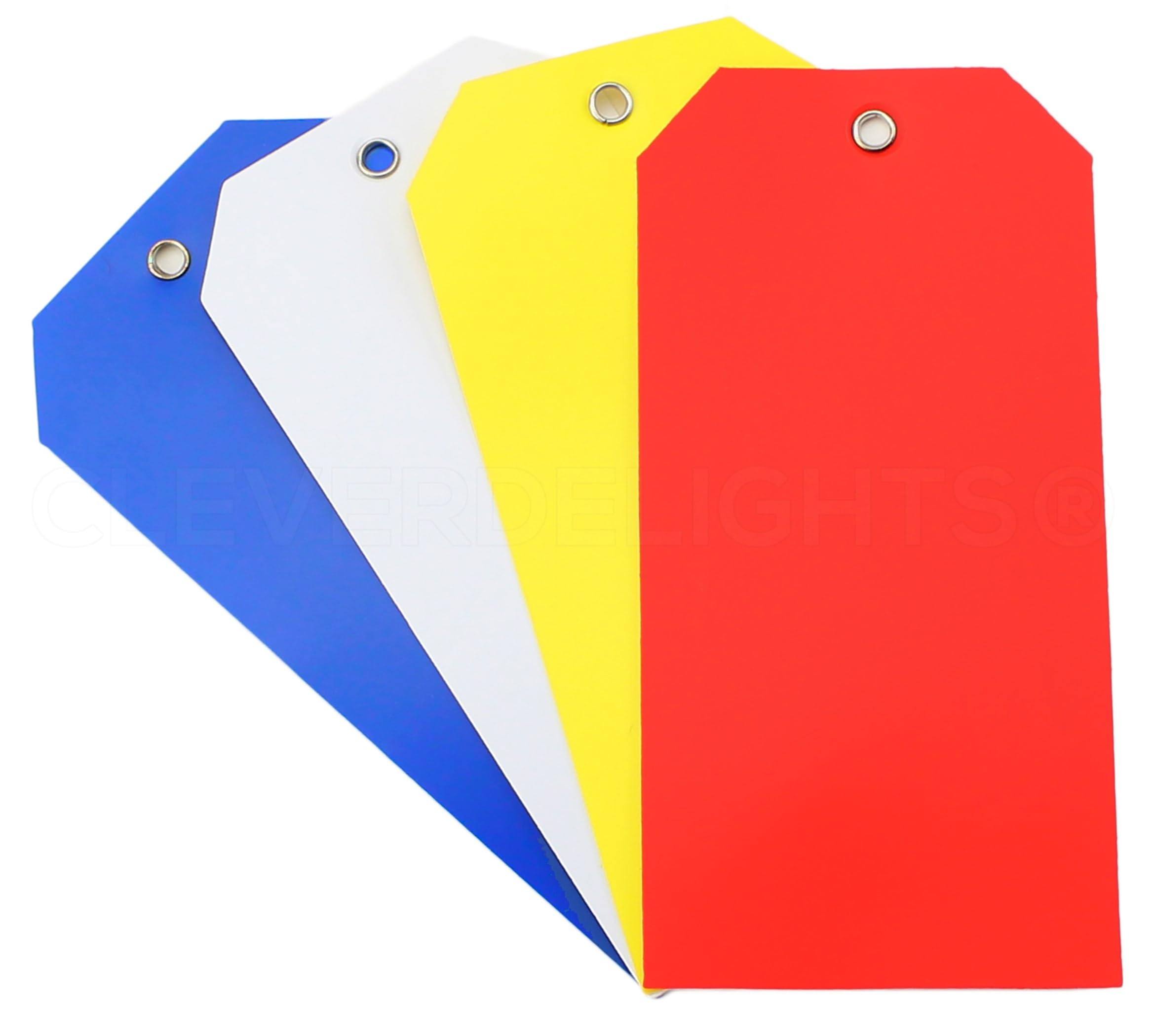 'Plastic Tags 62x125 50's