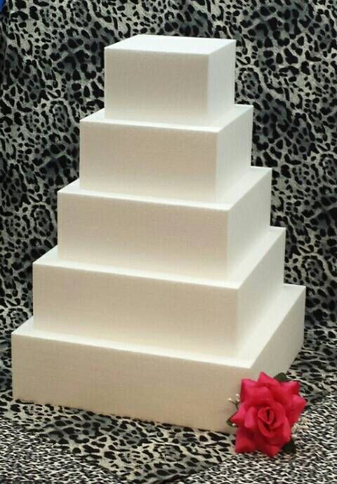 Polystyrene Cake Sqr 500