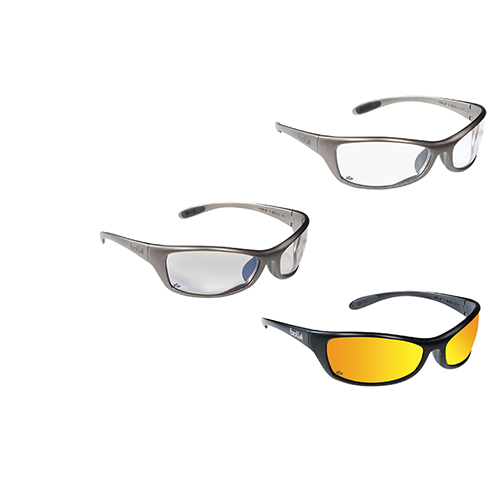 Safety Spec Clear Sporty Black Frame