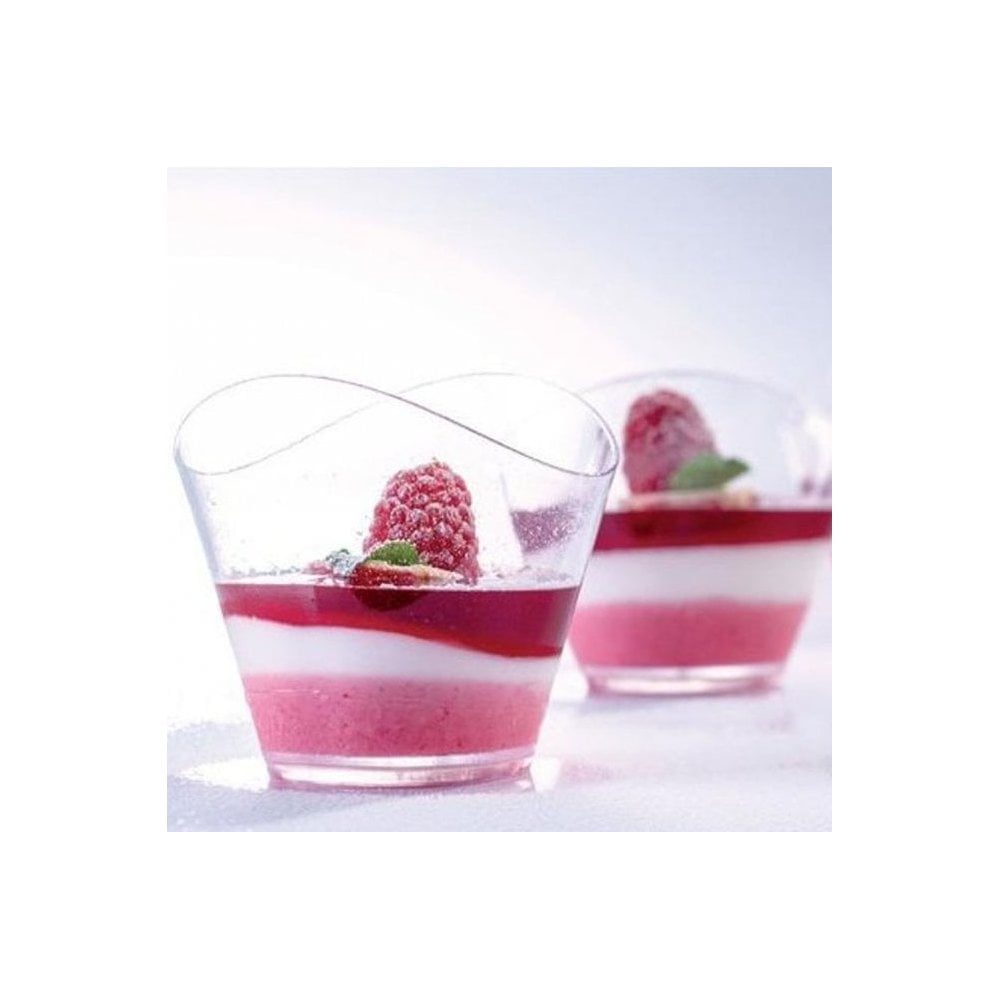 Dessert Cup Fluted + Spoons 10's