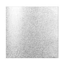 Cake Board Square Thick 20  SILVER