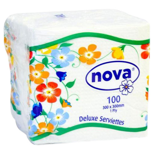 Serviettes 100's 1PLY Nova