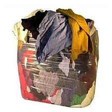 Waste Rags 5kg Premium (Clear) (old clothing or cut offs)