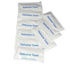 Wet Wipes Refresher Square 100's OUD