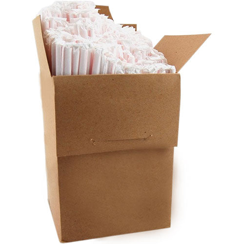 Wrapped Drinking Straws