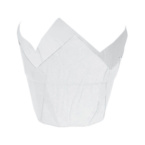 Muffin Cup Tulip 175Mm White 100'S