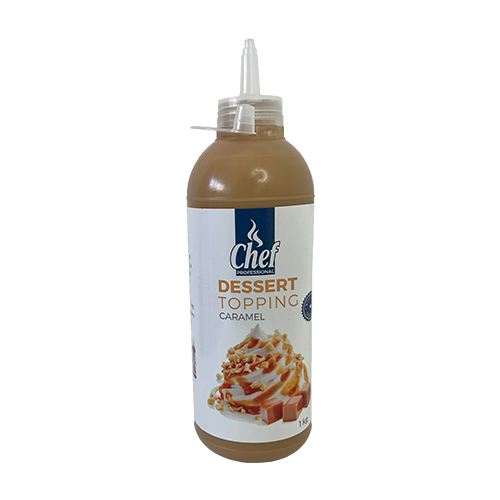 Dessert Topping Caramel 1lt Chef