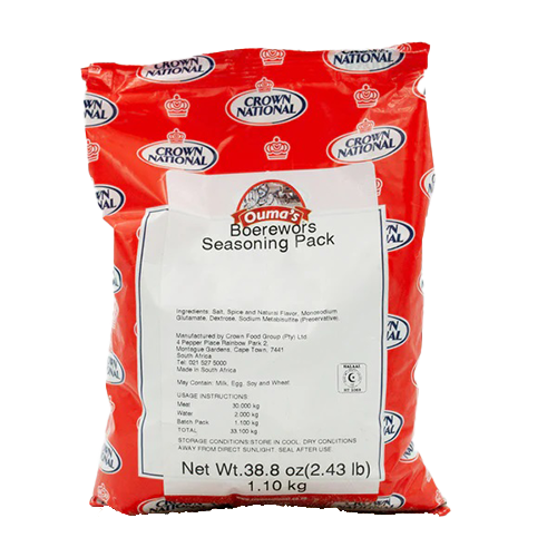 Crown National spice Classic Boerewors 1kg