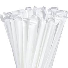 Straws Wrapped Dispensing 150'S