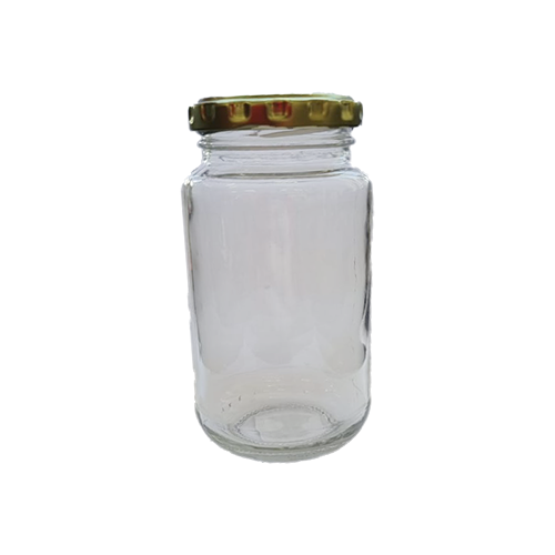 Consol Jar 250ml Round+- Cap (Jar