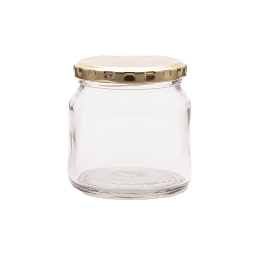 Consol Jar 250ml Round  + Cap (Spread)