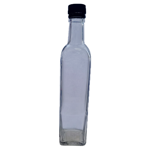 Consol Bottle 500ml Olive  Oil Sqr + Cap