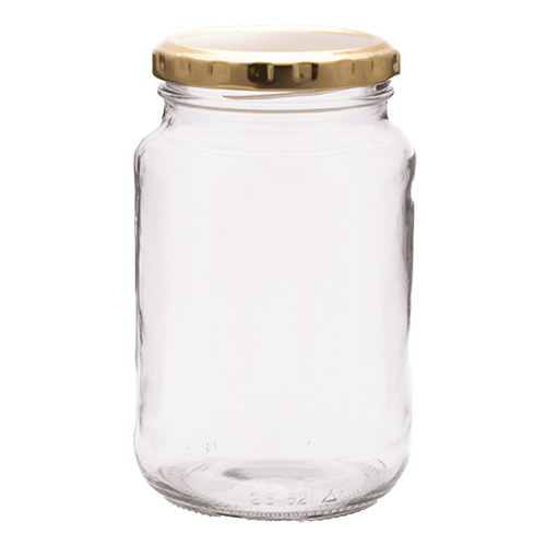 Consol Jar 375ml Round  + Cap
