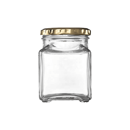 Consol Jar 260ml Square  + Cap