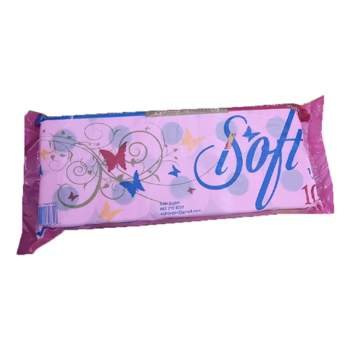 Toilet Paper Virgin 1 ply (10’s)