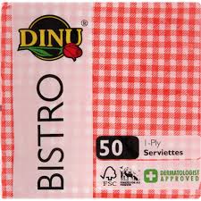 Serviettes Dinu Bistro 300x300 50's