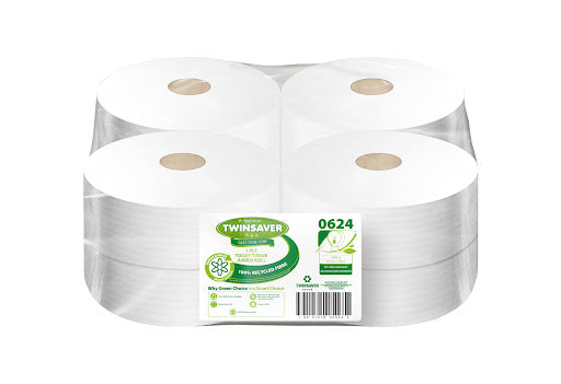 Toilet Paper 1ply Virgin 8's 550m